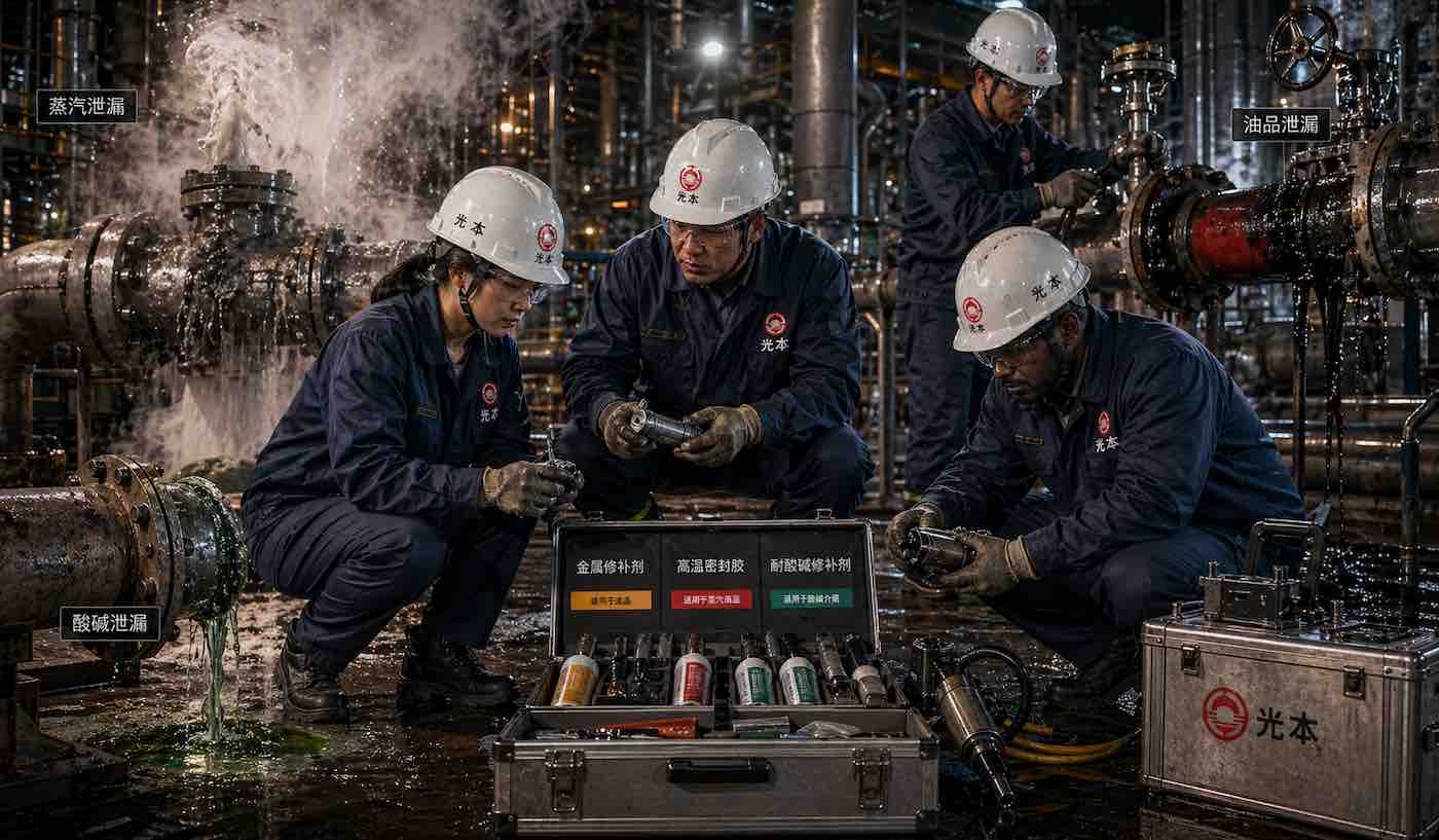 蒸汽、油品、酸碱介质泄漏为什么不能用同一种材料施工配图