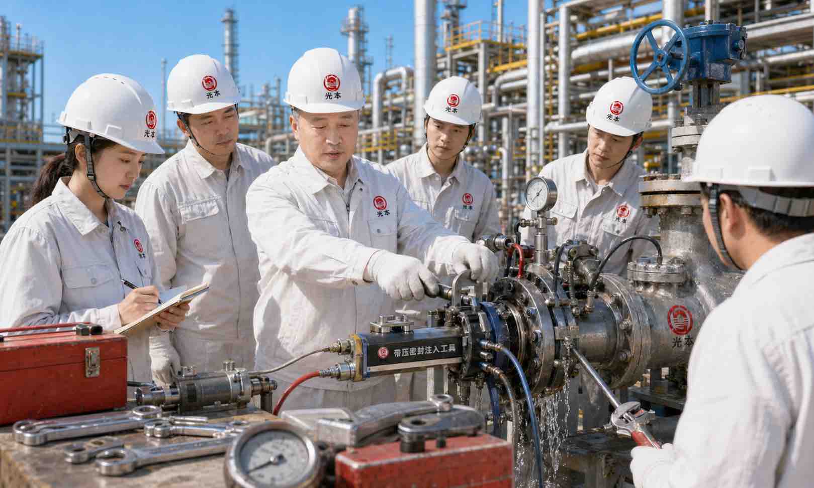 带压密封工具和普通维修工具的核心区别到底在哪里施工配图